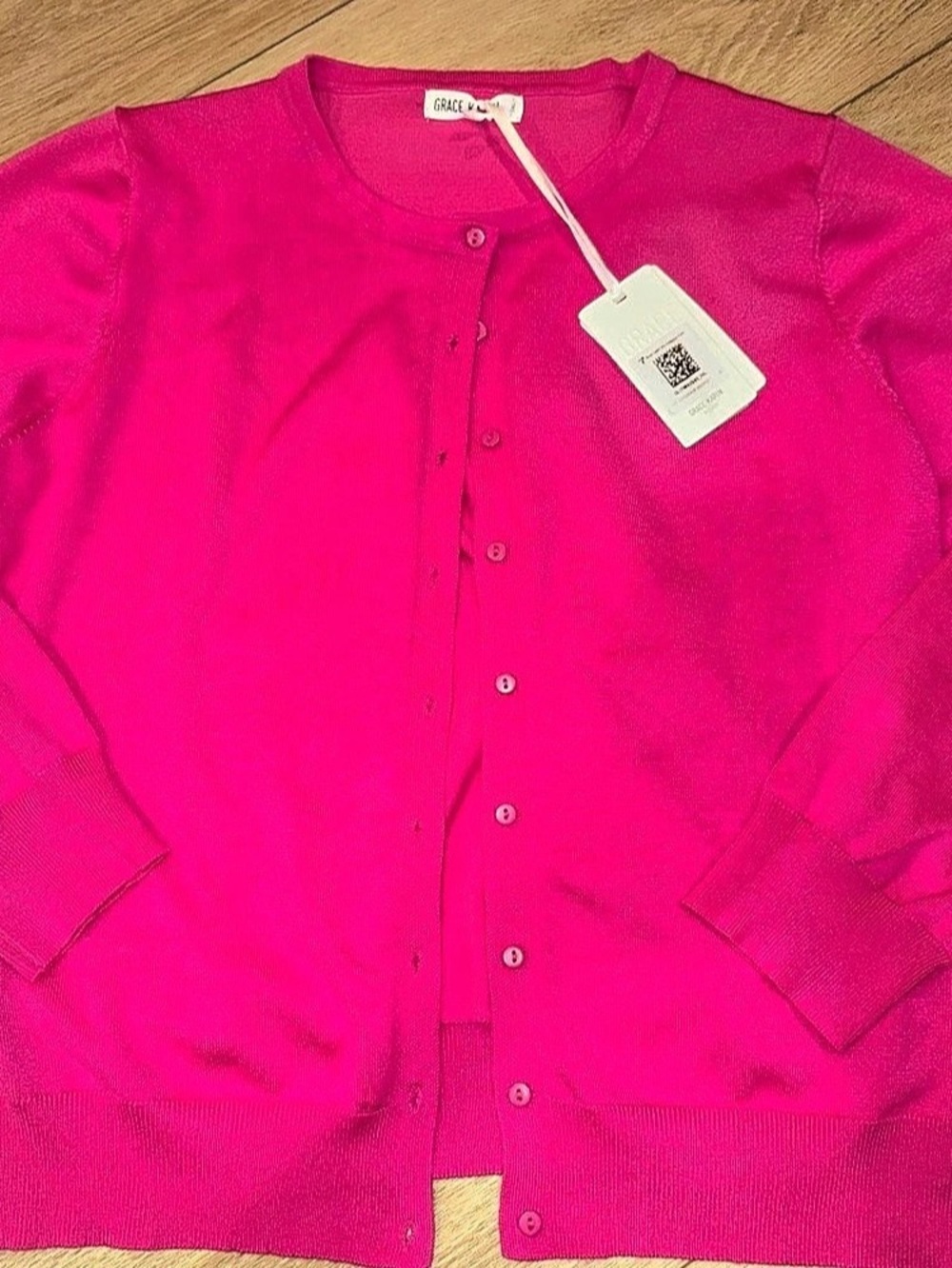 GRACE KARIN Cardigan in Pink Size XXL NWT